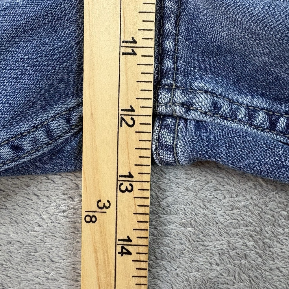 Lee Riders Midrise Capri Women's 38.5x22 Medium Wash Denim Cropped Jeans SEE DES - Picture 10 of 11